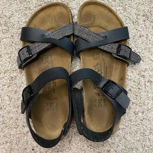 Black Birkenstock Walking Sandal